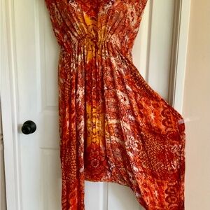 NWT..LUCKY UNDU… boho jumpsuit/dress